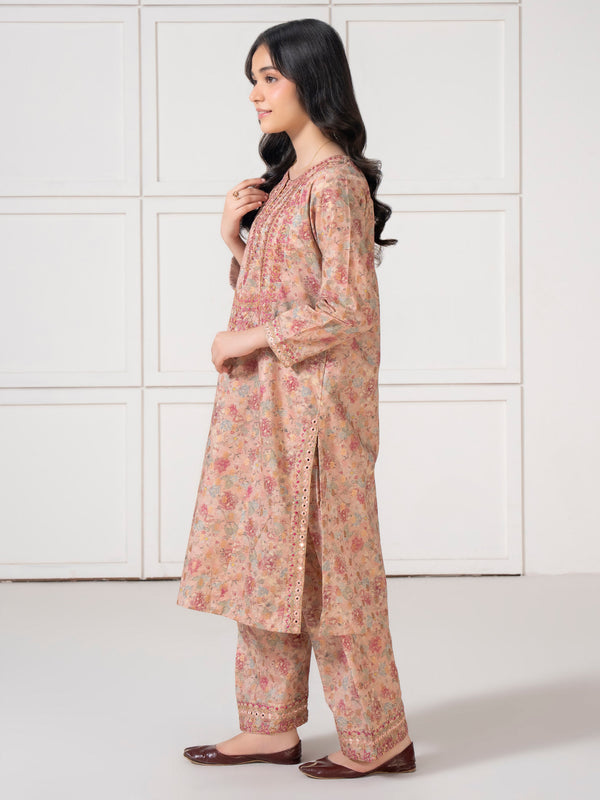Limelight 2 Piece Lawn Suit-Embroidered
