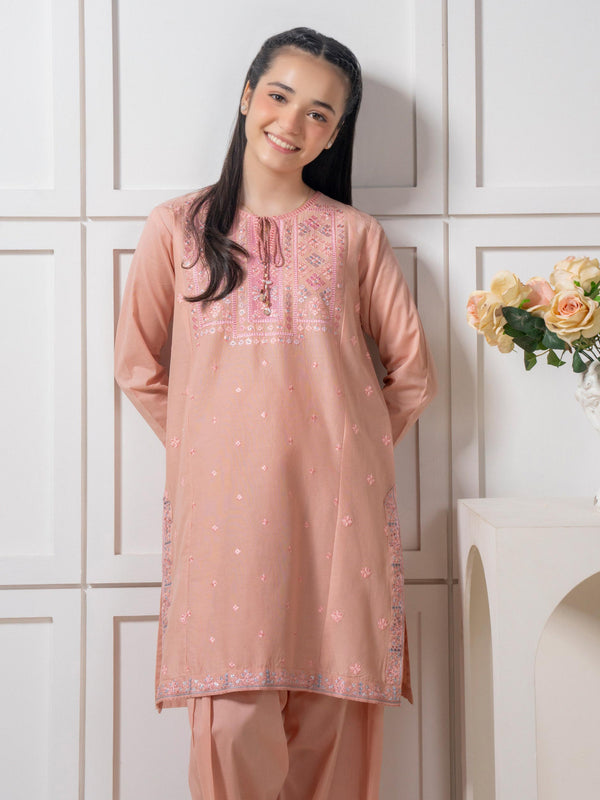Limelight 2 Piece Lawn Suit-Embroidered