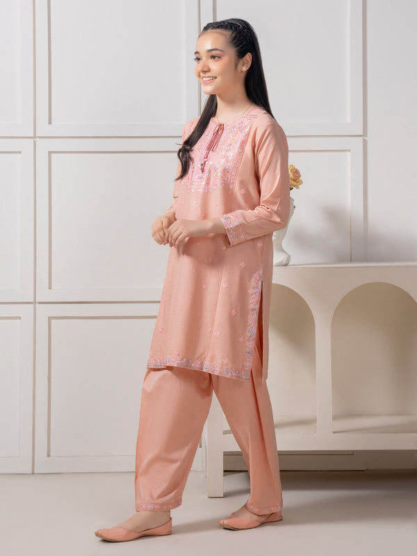Limelight 2 Piece Lawn Suit-Embroidered