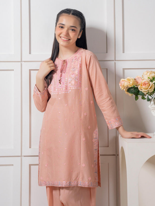 Limelight 2 Piece Lawn Suit-Embroidered