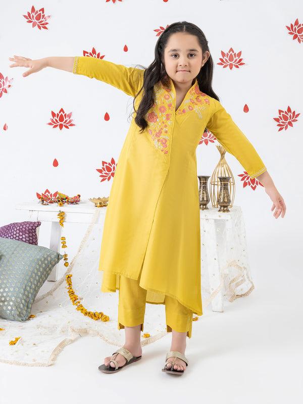 Limelight 2 Piece Lawn Suit-Embroidered