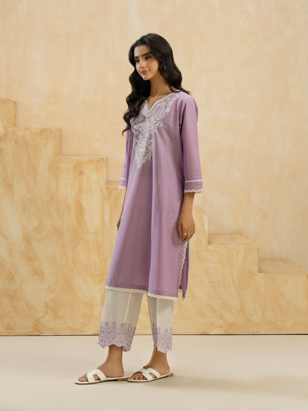 Limelight 2 Piece Lawn Suit-Embroidered (Pret)