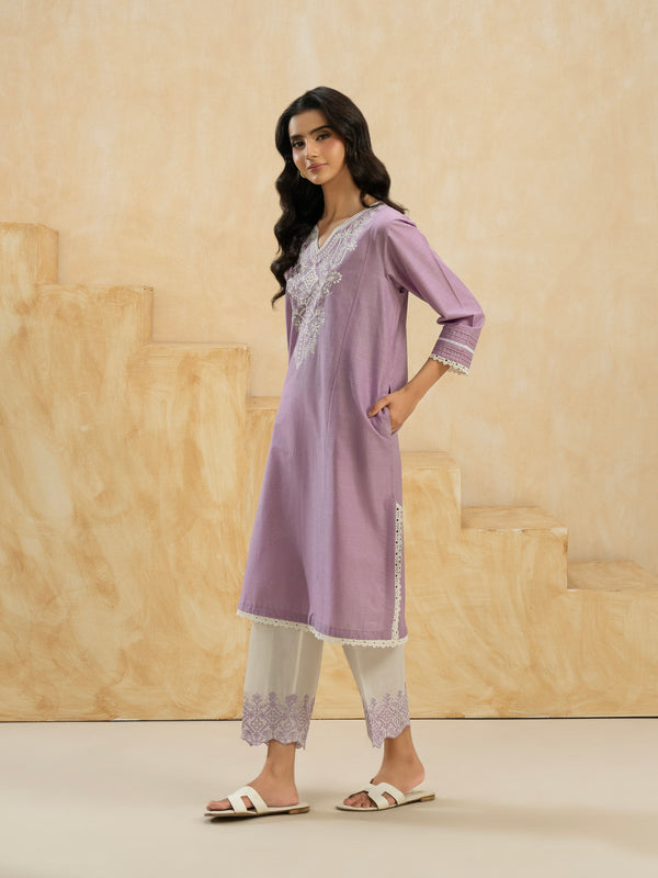 Limelight 2 Piece Lawn Suit-Embroidered (Pret)