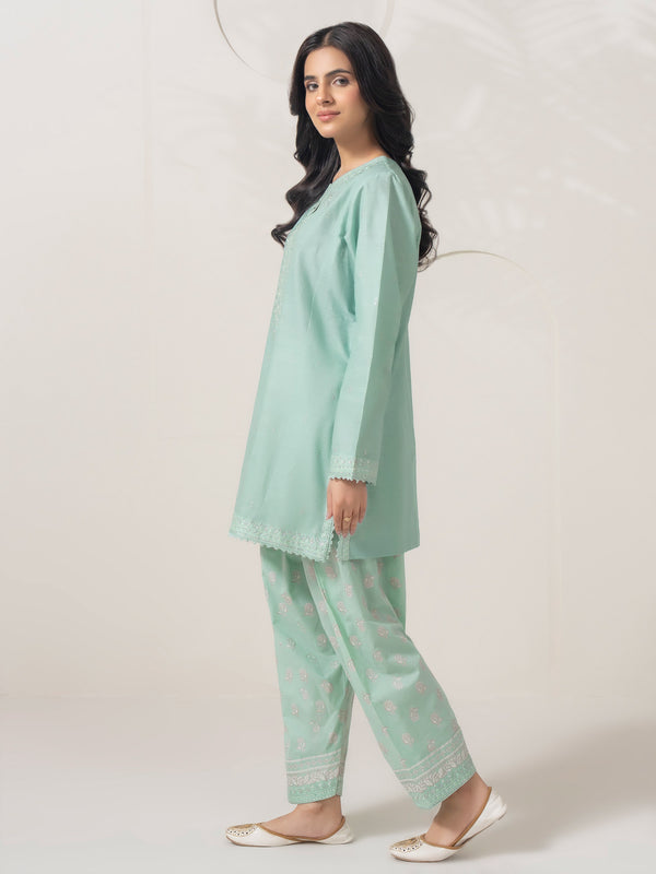 Limelight 2 Piece Lawn Suit-Embroidered (Pret)