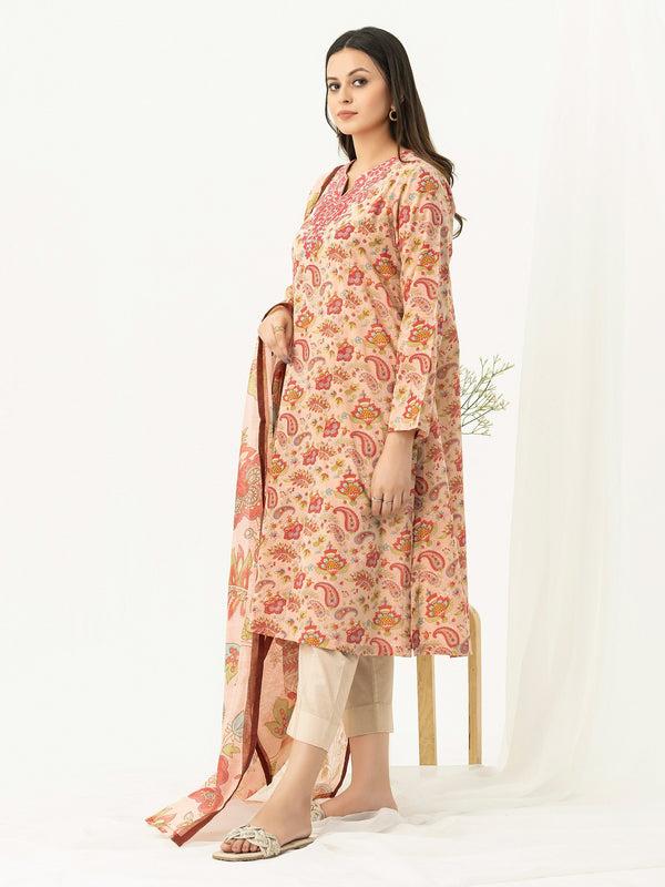 Limelight 2 Piece Lawn Suit- Embroidered (Pret)