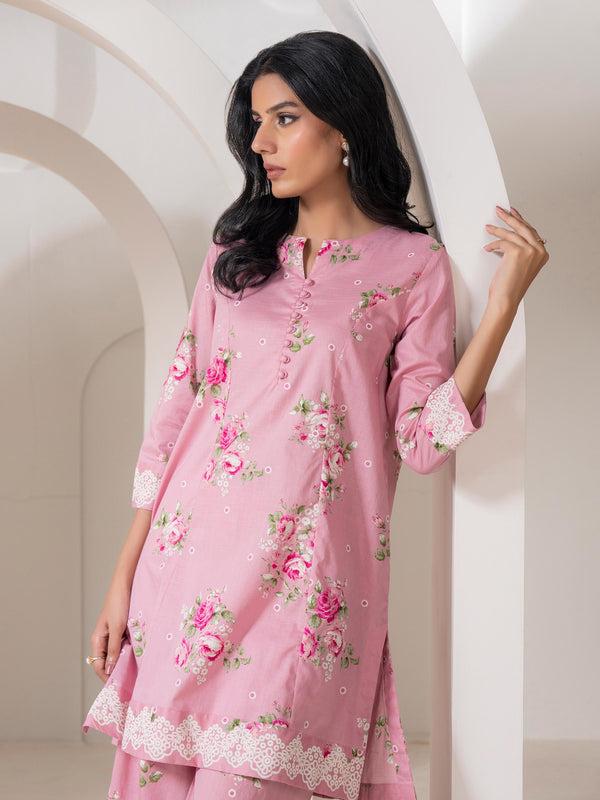 Limelight 2 Piece Lawn Suit-Paste-Print (Pret)