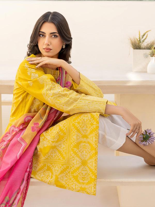 limelight 2 Piece Lawn Suit-Paste Print (Pret)