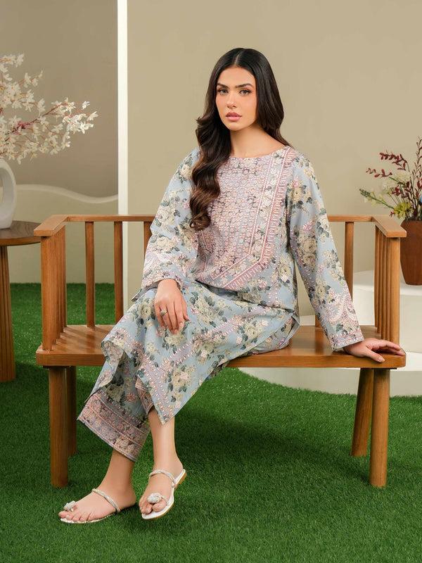 Limelight 2 Piece Lawn Suit-Paste Print (Unstitched)