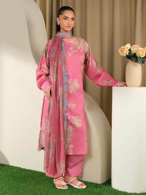 limelight 2 Piece Lawn Suit-Printed (Unstitched)