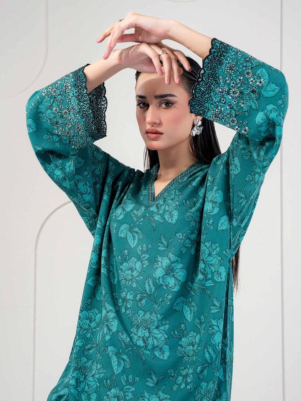 Limelight 2 Piece Linen Suit-Embroidered (Pret)