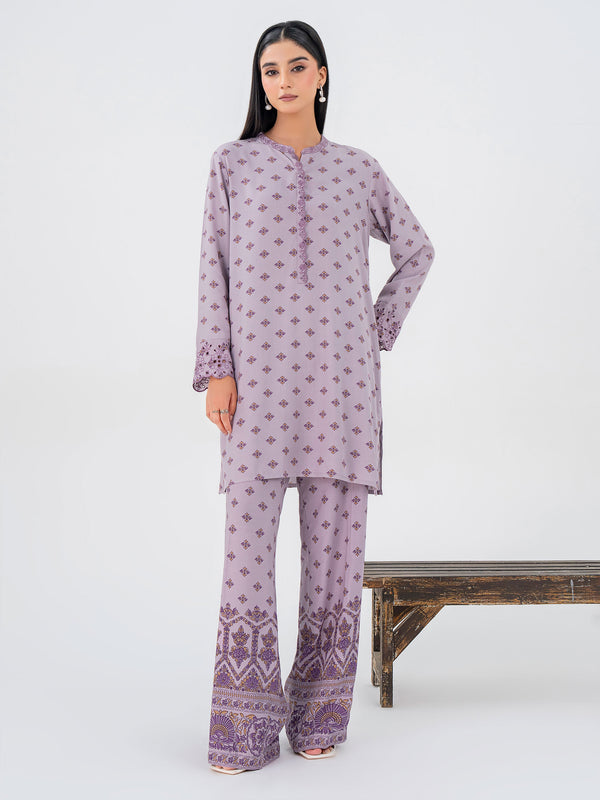 Limelight 2 Piece Linen Suit-Embroidered (Pret)