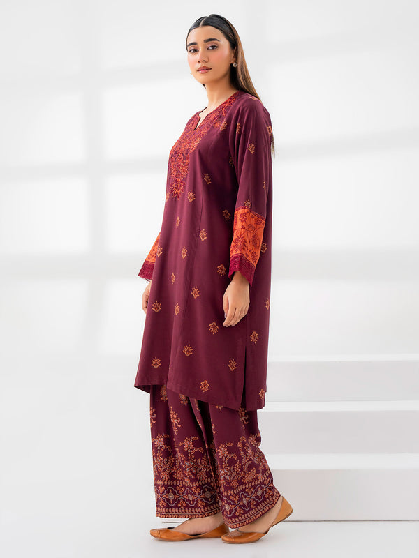 Limelight 2 Piece Linen Suit-Embroidered (Pret)