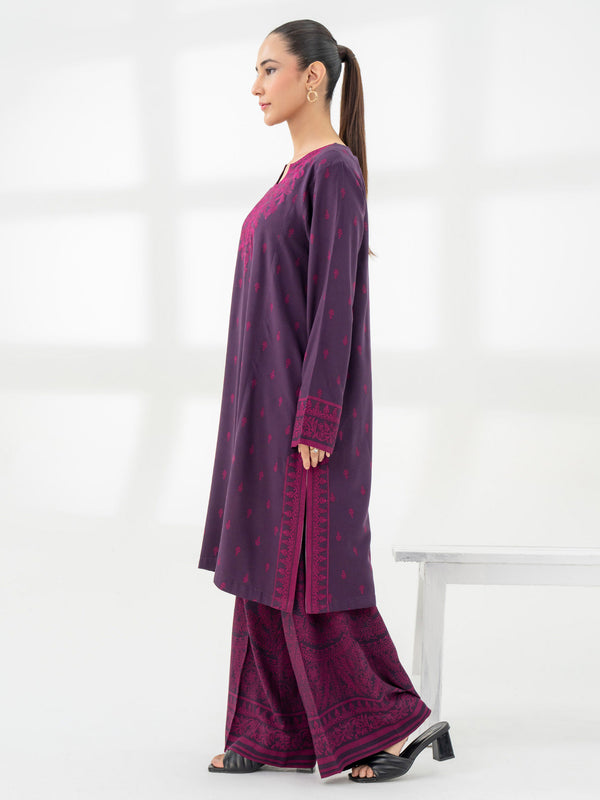 Limelight 2 Piece Linen Suit-Embroidered (Pret)