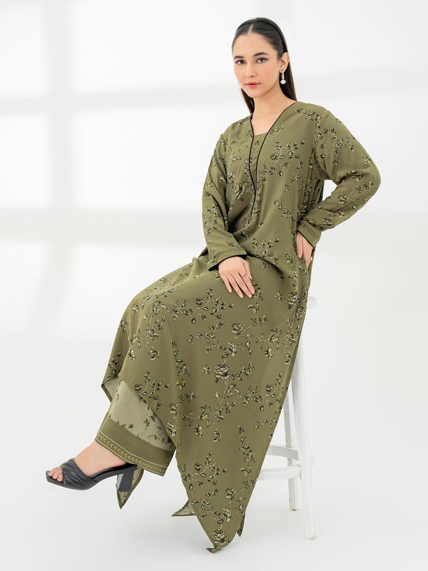 limelight 2 Piece Linen Suit-Printed (Pret)