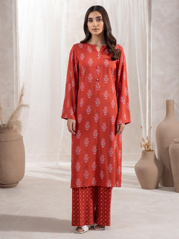 Limelight 2 Piece Linen Suit-Printed (Unstitched)