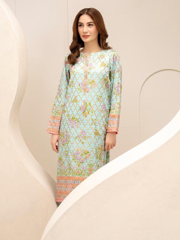 Limelight 2 Piece Paste Print-Suit (Unstitched)