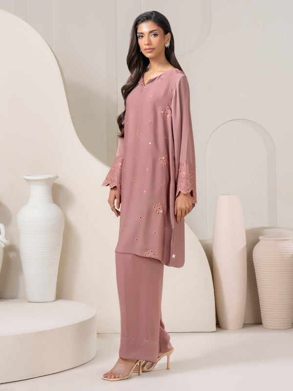 Limelight 2 Piece Silk Suit-Embroidered (Pret)