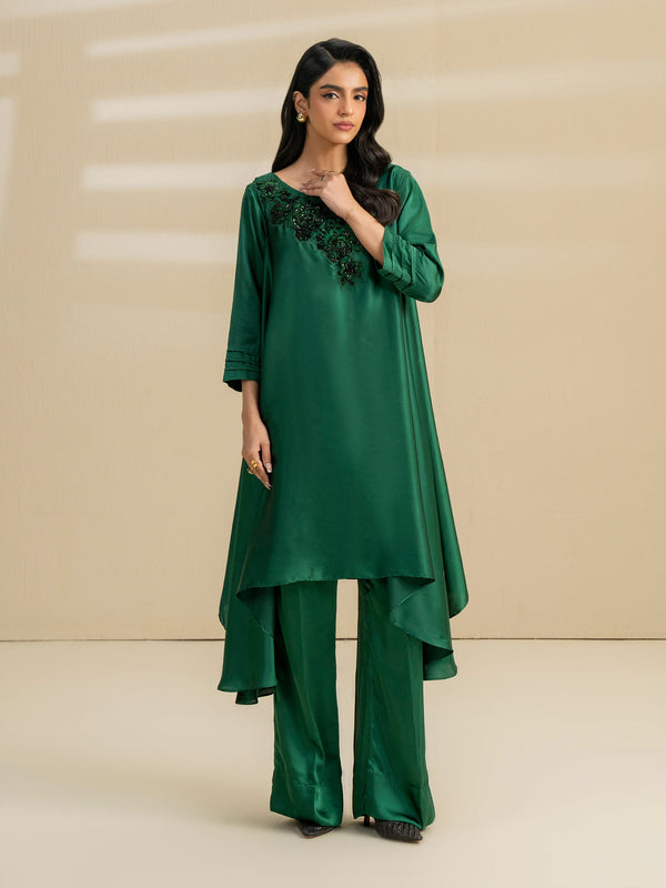 limelight 2 Piece Silk Suit-Embroidered (Pret)