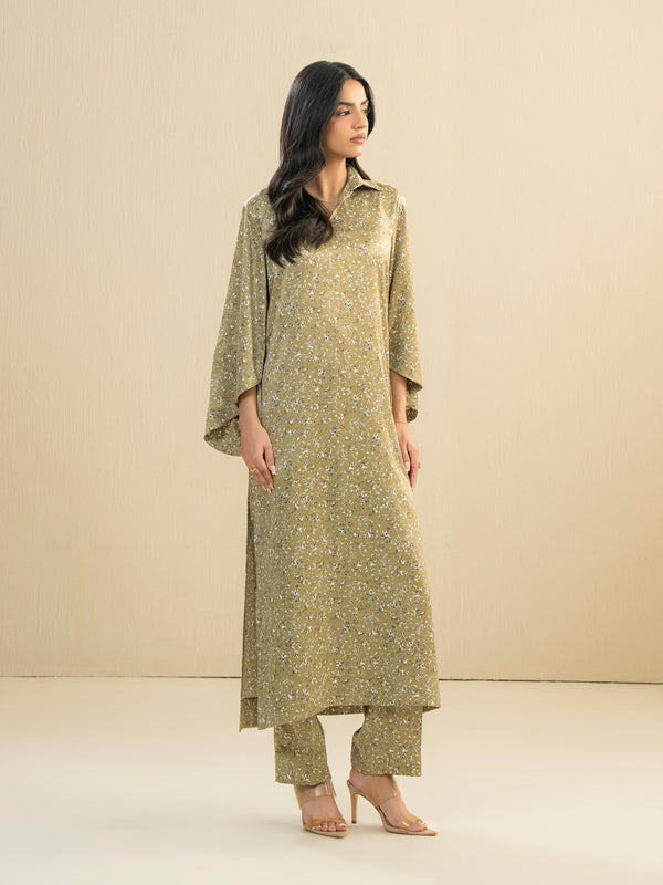 Limelight 2 Piece Silk Suit-Printed (Pret)
