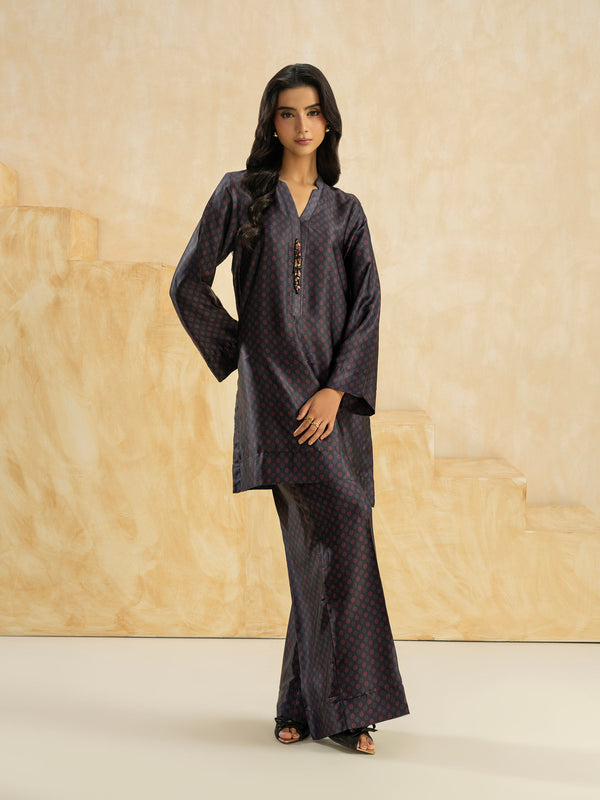 Limelight 2 Piece Silk Suit-Printed (Pret)