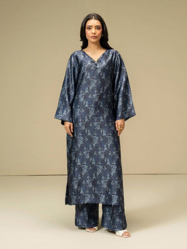 limelight 2 Piece Silk Suit-Printed (Pret)