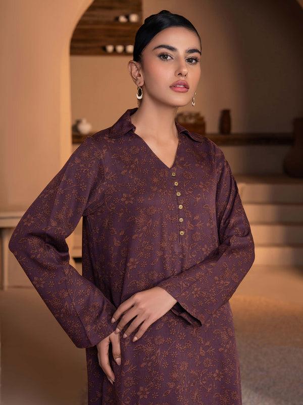 Limelight 2 Piece Stone Suit-Printed (Unstitched)