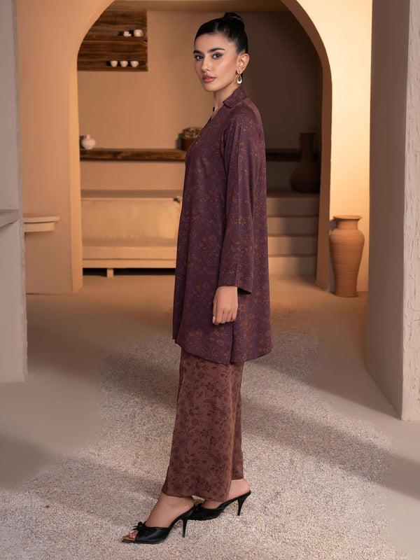 Limelight 2 Piece Stone Suit-Printed (Unstitched)