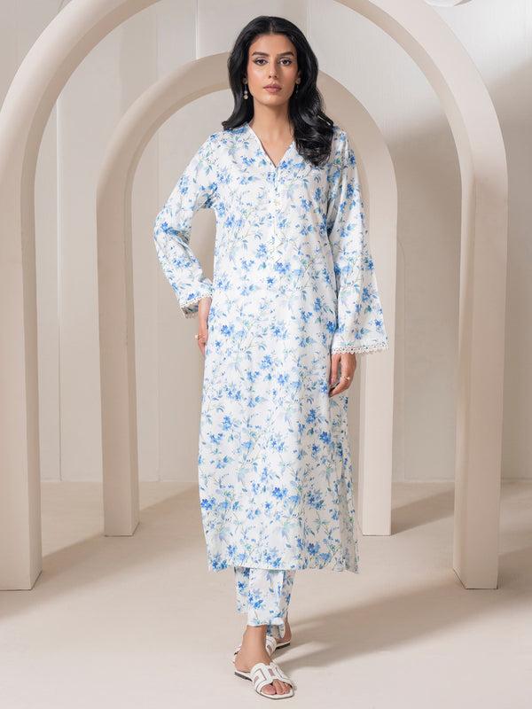 limelight 2 Piece Viscose Cotton Suit Printed (Pret)
