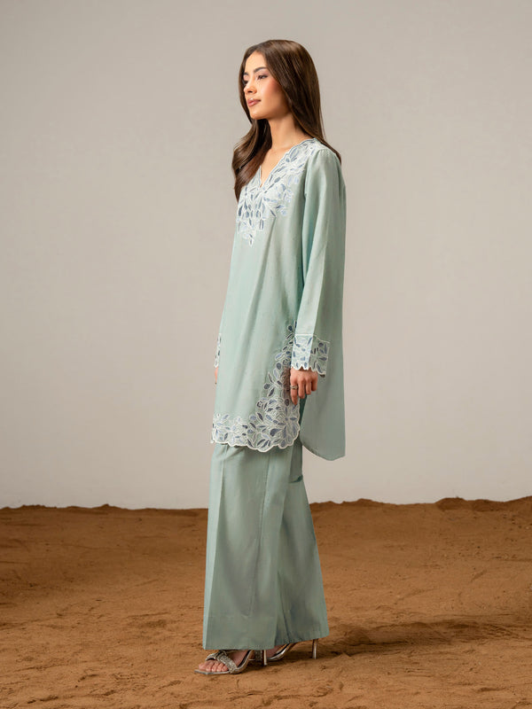 Limelight 2 Piece Viscose Suit-Dyed (Pret)