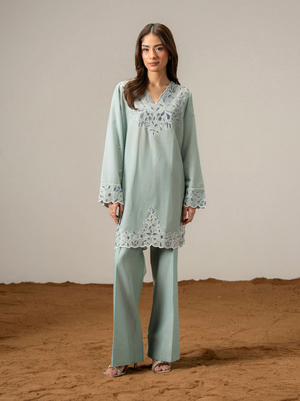 limelight 2 Piece Viscose Suit-Dyed (Pret)