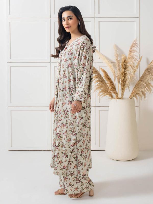 Limelight 2 Piece Viscose Suit Printed (Pret)