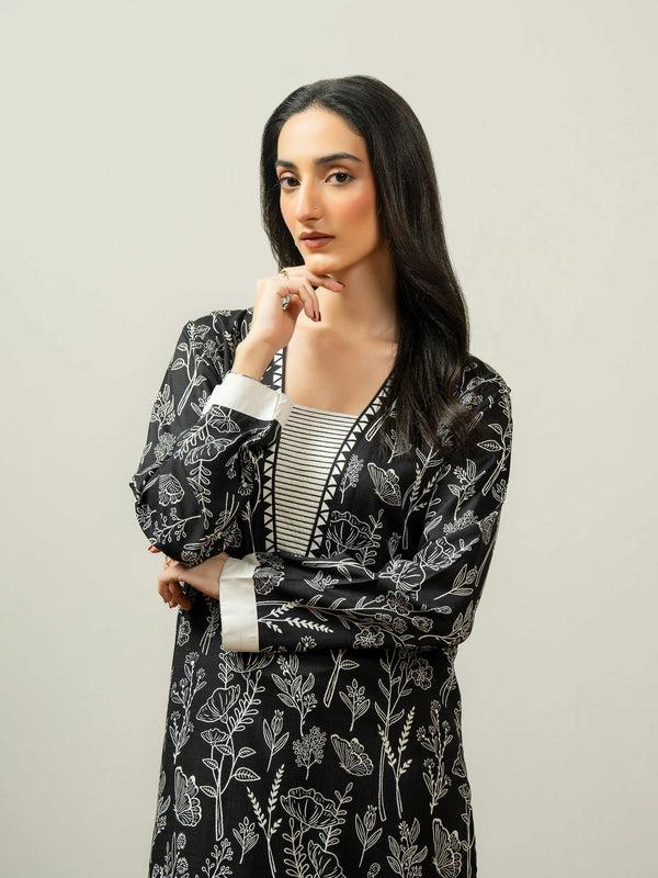 limelight 2 Piece Viscose Suit-Printed (Pret)