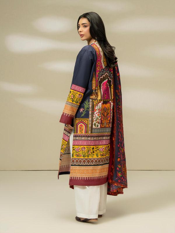 Limelight 2 Piece Winter Cotton Suit-Printed (Pret)