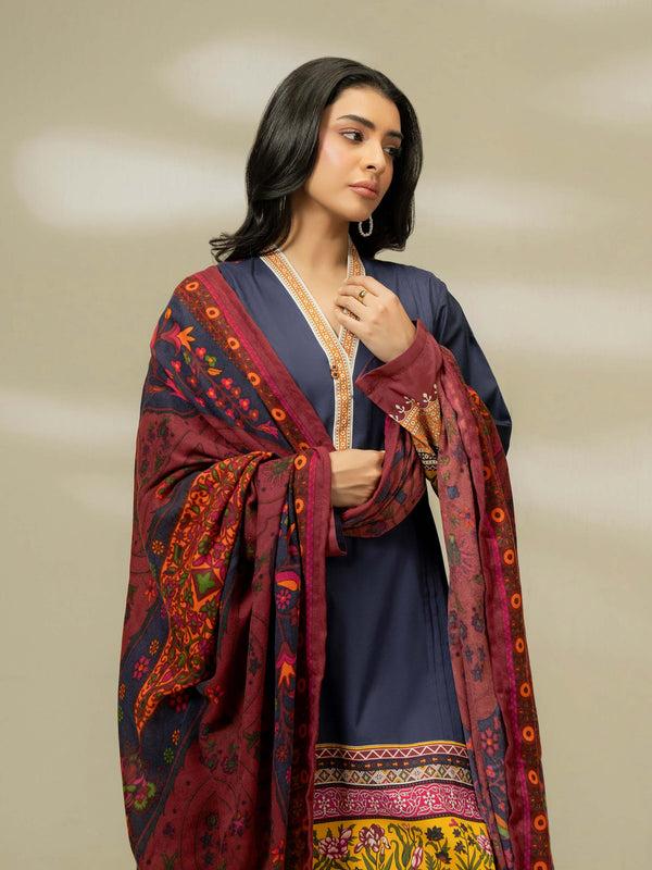 limelight 2 Piece Winter Cotton Suit-Printed (Pret)