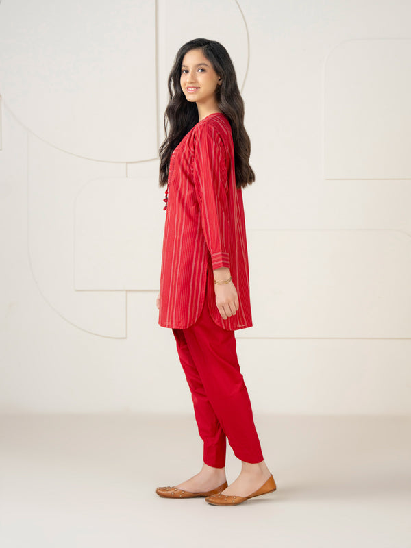 Limelight 2 Piece Yarn Dyed Suit-Embroidered