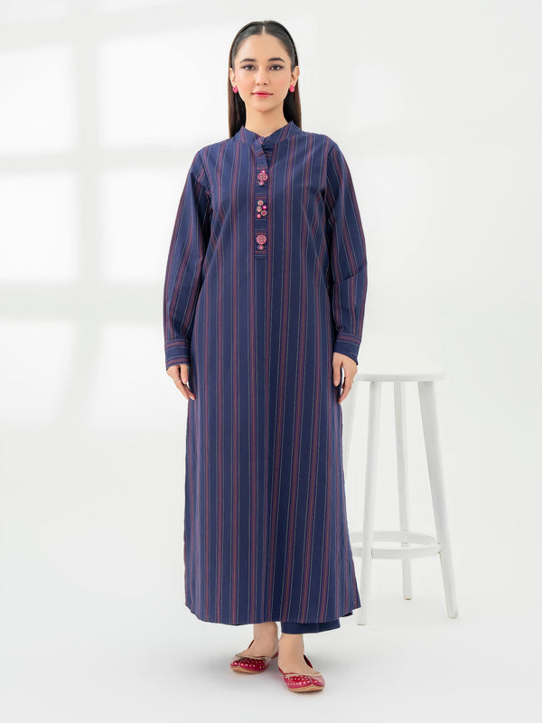 Limelight 2 Piece Yarn Dyed Suit-Embroidered (Pret)