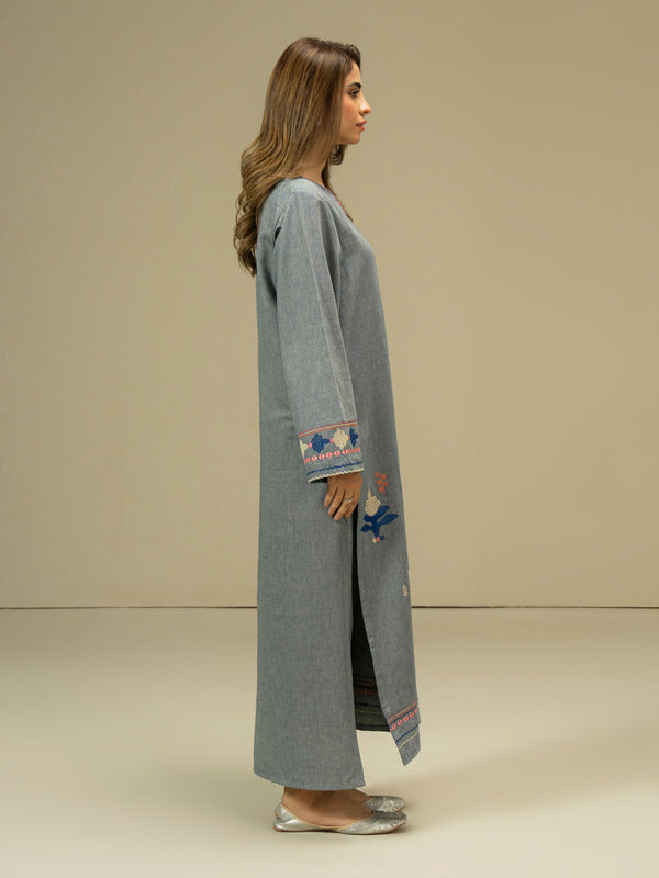 Limelight 2 Piece Yarn Dyed Suit-Embroidered (Pret)