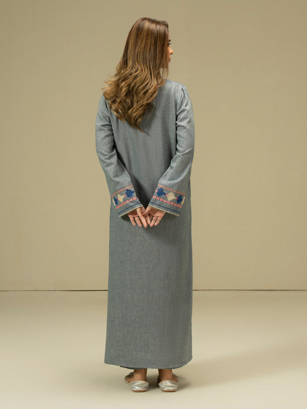 Limelight 2 Piece Yarn Dyed Suit-Embroidered (Pret)