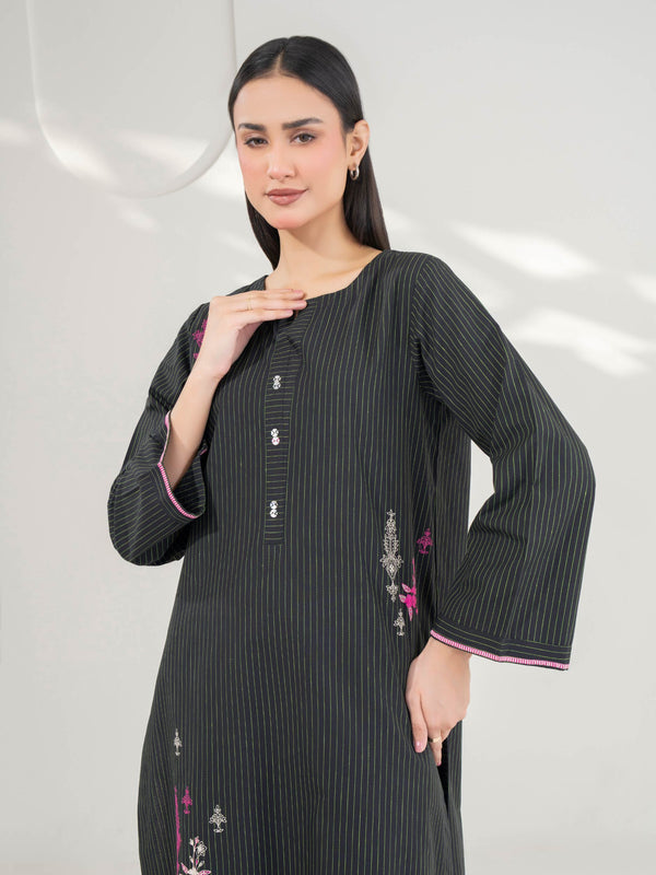 Limelight 2 Piece Yarn Dyed Suit-Embroidered (Pret)