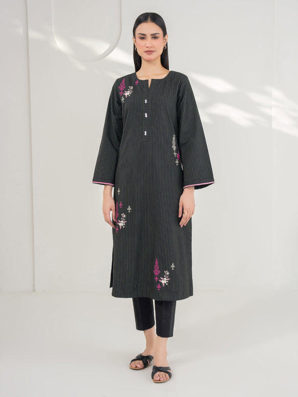Limelight 2 Piece Yarn Dyed Suit-Embroidered (Pret)