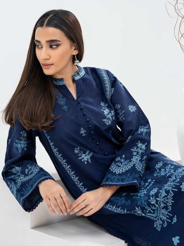 Limelight 3 Piece Khaddar Suit-Embroidered (Pret)