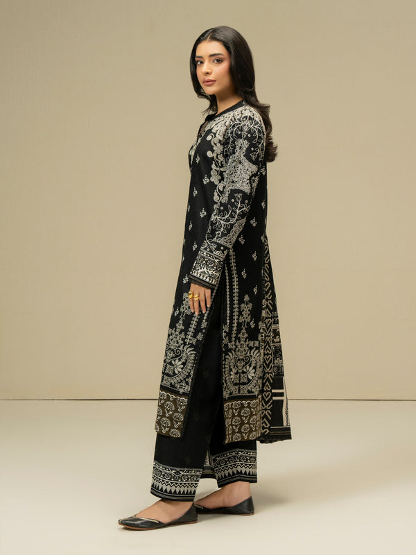 Limelight 3 Piece Khaddar Suit-Paste Print (Pret)
