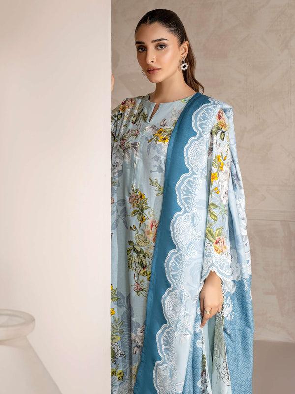 limelight 3 Piece Khaddar Suit-Printed (Unstitched)