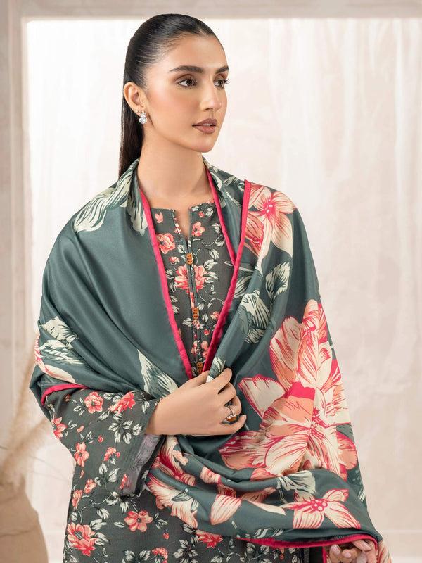 limelight 3 Piece Khaddar Suit-Printed (Unstitched)