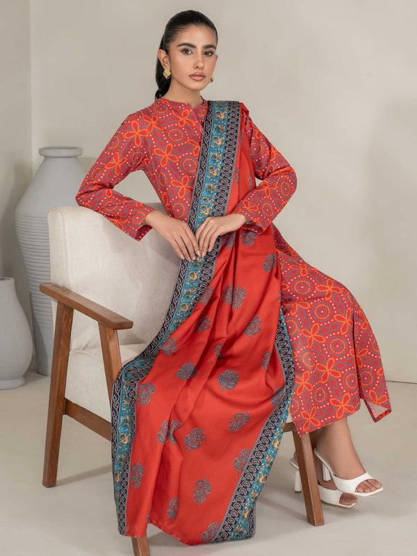 limelight 3 Piece Khaddar Suit-Printed (Unstitched)