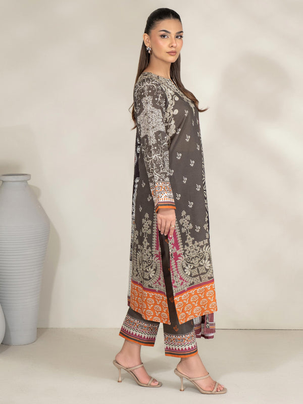 Limelight 3 Piece Khaddar Suit-Printed (Unstitched)