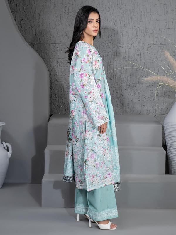 Limelight 3 Piece Khaddar Suit-Printed (Unstitched)