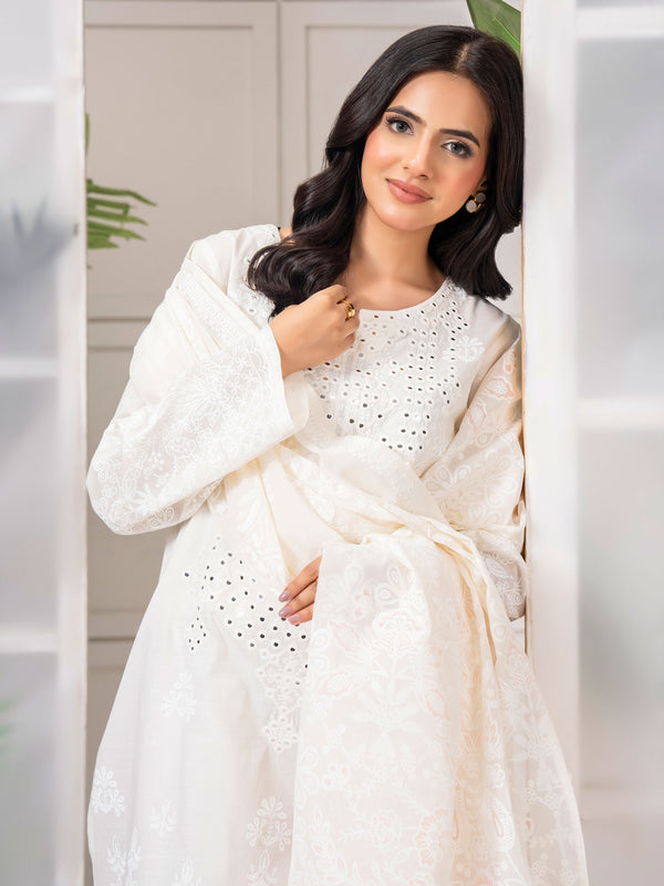 Limelight 3 Piece Lawn Suit-Embroidered (Pret)