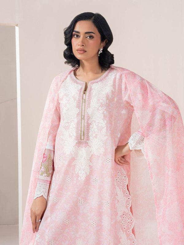 Limelight 3 Piece Lawn Suit-Embroidered (Pret)