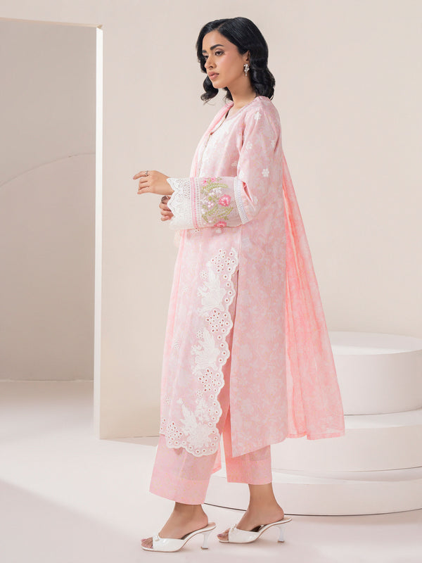 Limelight 3 Piece Lawn Suit-Embroidered (Pret)
